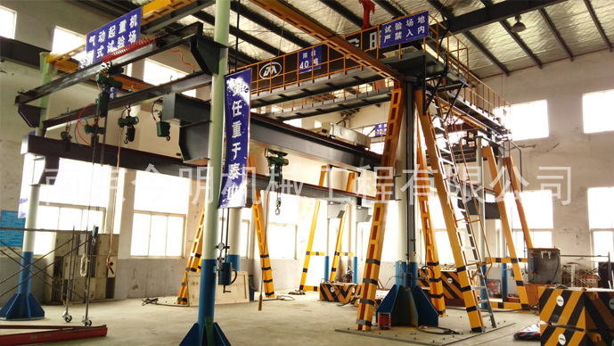 本公司型式試驗場及氣動橋式起重機(jī)正式啟用啦！